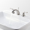 23" Rectangle Bathroom Drop in Vessel Sink Ceramic Semi Recessed Basin w/ Drain