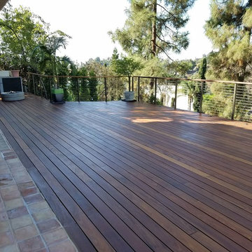 Multi-level Deck on Hillside in Mount Olympus
