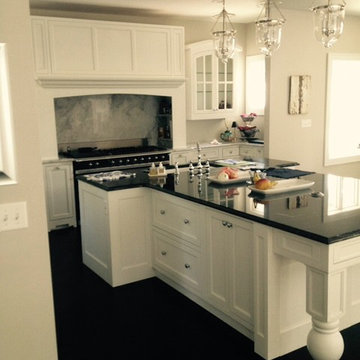 Painted White Kitchen Cabinets
