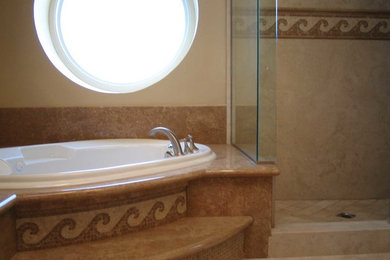 Elegant bathroom photo in Orange County