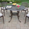 5-Pc Outdoor Cushioned Dining Set