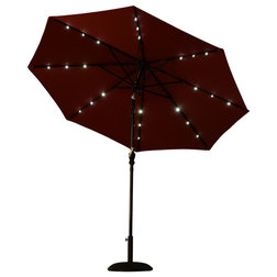 Contemporary Outdoor Umbrellas by Aosom