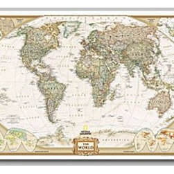 World Wall Map - Home Office Accessories