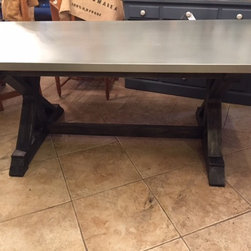 zinc top tables - Home Decor