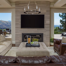 Basement Fireplace/tv Ideas