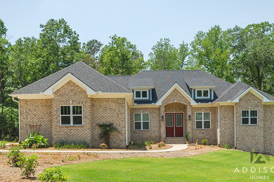 Example of a classic exterior home design in Other