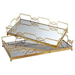 Cyan Design - 2-Piece Nephrite Tray Set - Nephrite Trays