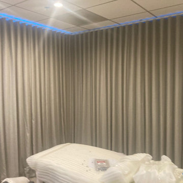 Master Blinds' Remarkable Blackout Drapes for Studio City's Remodeled Bedroom