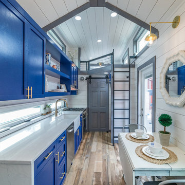 Transitional Tiny Home Kitchen