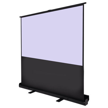 60" Diagonal 4:3 Hd Home Pull Up Floor Projector Screen 48"x36" Projection