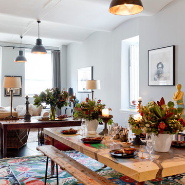 My Houzz: Art and Colorful Finds in a Manhattan Apartment