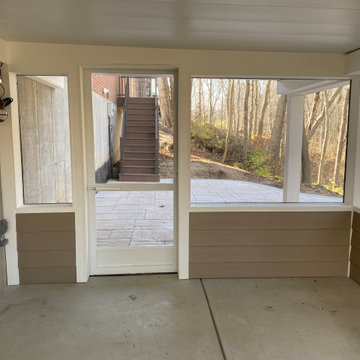 Schunk Deck with Screened Patio