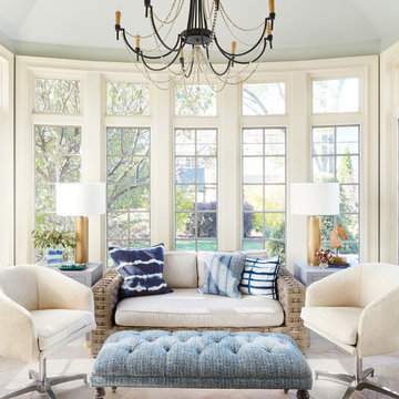 Rustic Modern Family Room