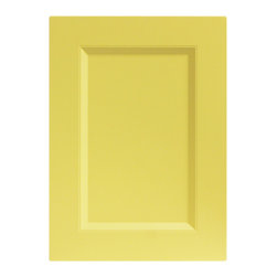 Manhattan Shaker in Saffron - Kitchen Cabinetry