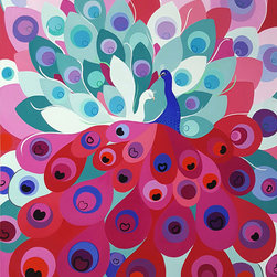 A Romance Song, 48 x 60 in - Paintings