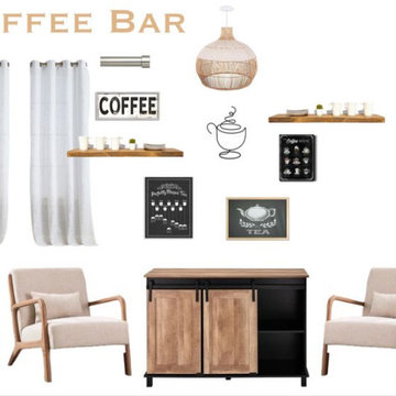 Vacation Rental Coffee Bar design board