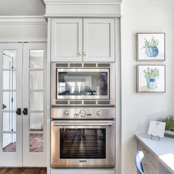 Chatham, NJ - Transitional - Coventry Gray Kitchen Cabinets - Kitchen Cabinetry