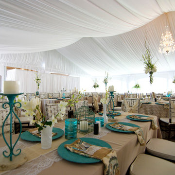 Backyard Tent Reception