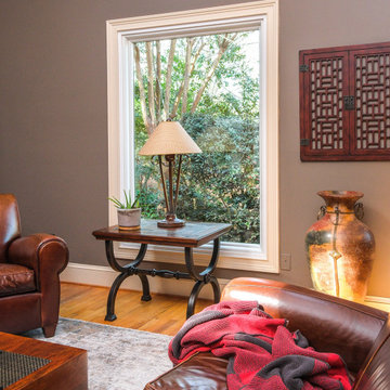 Big Picture Window in Sharp Family Room - Renewal by Andersen Georgia