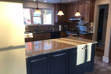 Example of a kitchen design in Other