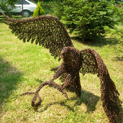 Eagle with snake - Outdoor Decor