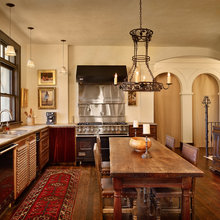 Kitchen with large table