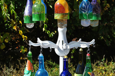 Recycled Bottle Wind Chimes