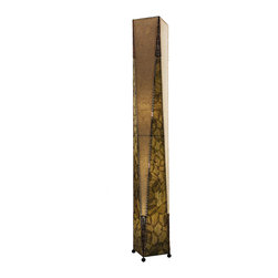 Trapezoid Giant Floor Lamp | Green - Floor Lamps