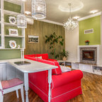 San Anselmo Living Room  Rustic  Living Room  San Francisco  by Jute Interior Design