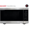 2.2-Cu. Ft. Countertop Microwave Oven, Inverter Technology, Stainless Steel