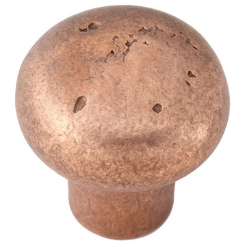 Alno Knob Rustic 1-1/4" in Rust Bronze