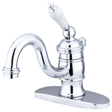 Kingston Brass Single-Handle Bathroom Faucet, Polished Chrome