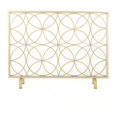 50 Most Popular Contemporary Fireplace Screens For 2020 Houzz