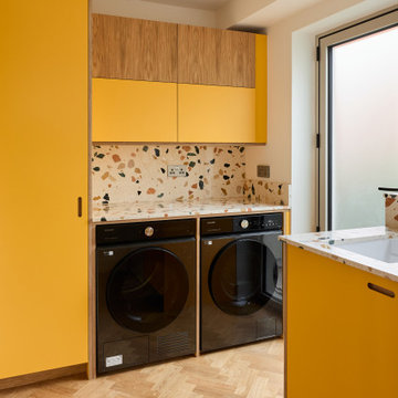 Sunshine Yellow Kitchen