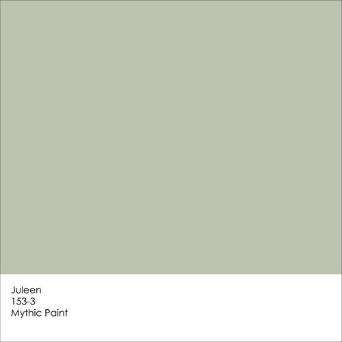 Juleen 153 3 Mythic Paint Swatch Doesn T Look Soft Greyish Green Same