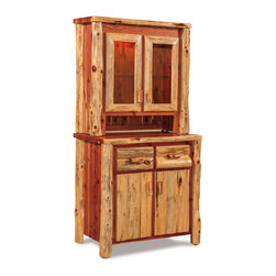 Cedar Kitchen Hutch - China Cabinets And Hutches