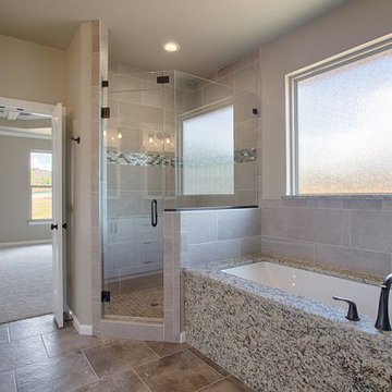 Traditional His and Hers Bathroom Makeover in Los Angeles CA