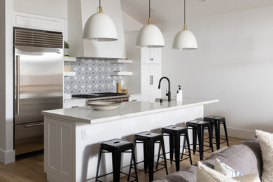 Transitional kitchen photo in San Francisco
