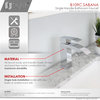 STYLISH Single Hole Bathroom Faucet, Polished Chrome