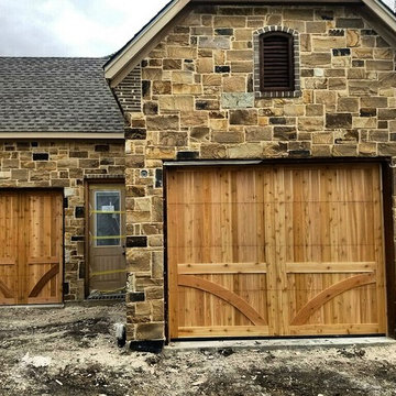 Custom Handcrafted Wood Garage Doors