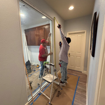 2x Home Office custom/glass ceiling hight/