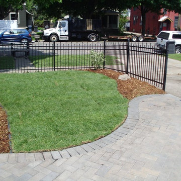 Paver Steps and Landscaping