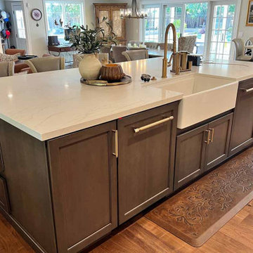 Walnut Creek Kitchen Remodel - Two Toned Starmark Cabinetry