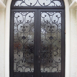 Wrought Iron Exterior Entry Doors - Products