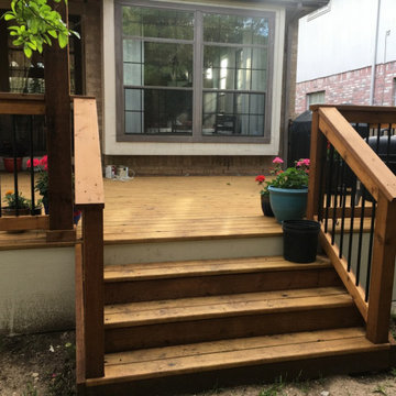 Round Rock Deck and Pergola Addition in Oaklands Subdivision