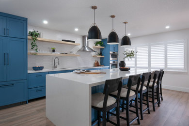 Trendy kitchen photo in Miami