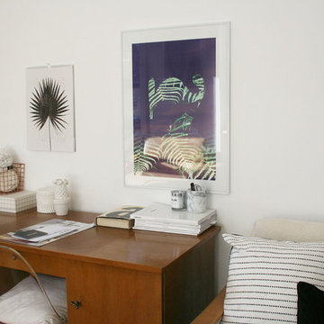 Midcentury home office