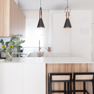 Reforma integral de estilo contemporáneo en Madrid