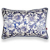 "Reina" Porcelain Silk Pillow