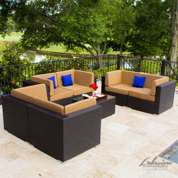 Avery Island 6-Person Patio Conversation Set